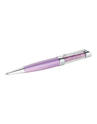 EAN 9009650645723 product image for Swarovski Silver Tone Swarovski Crystal Light Lilac Pen-LILAC-One Size | upcitemdb.com