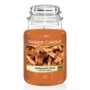 Cinnamon Stick Original Large Jar Candle Yankee Candle, Orange, 10.7cm X 16.8cm , Sweet & Spicy