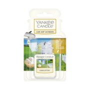 Clean Cotton® Car Jar® Ultimate Yankee Candle, White, 5.8cm X 12.2cm , Fresh & Clean