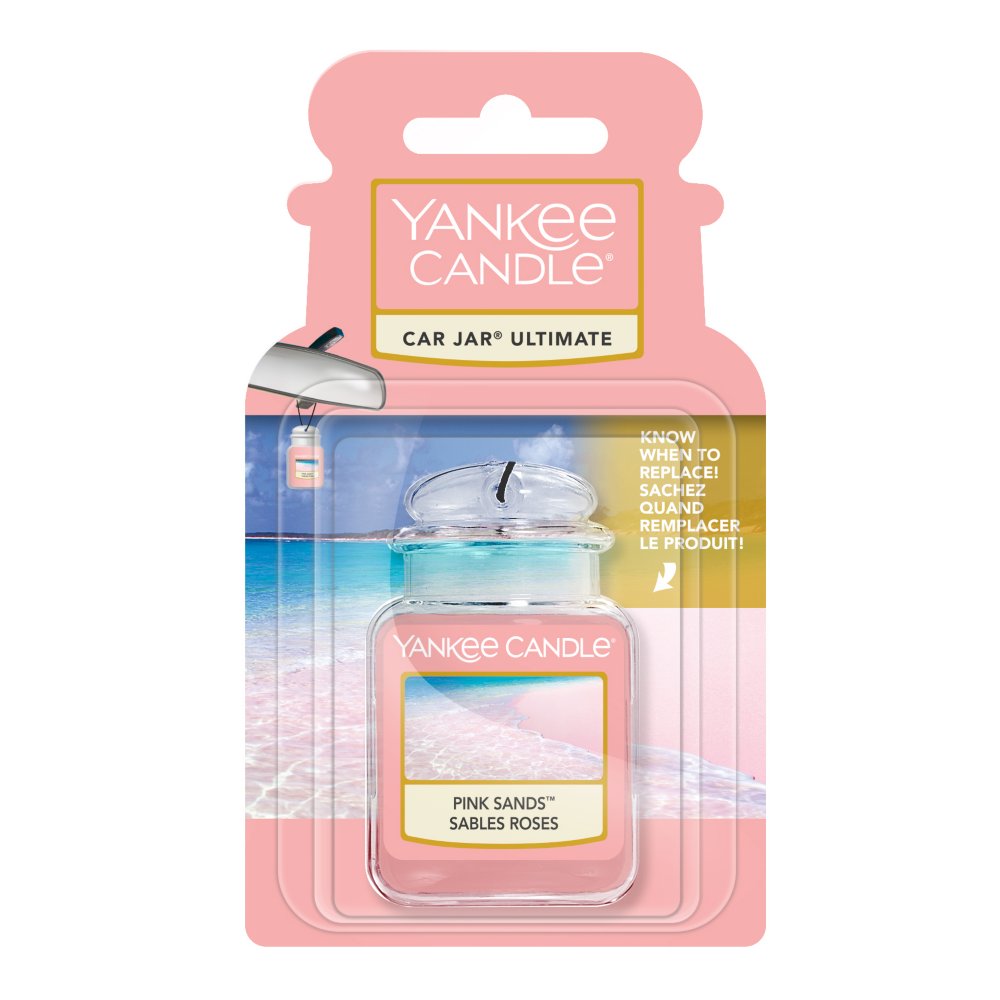 Pink Sands Car Jar® Ultimate Yankee Candle, 5.8cm X 12.2cm , Floral