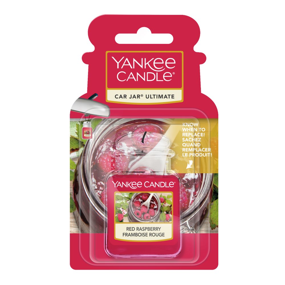Red Raspberry Car Jar® Ultimate Yankee Candle, 5.8cm X 12.2cm , Fruity
