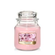 Cherry Blossom Original Medium Jar Candle Yankee Candle, Pink, 10.7cm X 12.7cm , Fruity