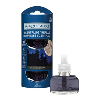 Midsummer's Night® ScentPlug Refills (2-Pack) Yankee Candle, Black, 7.6cm X 7.9cm , Fresh & Clean