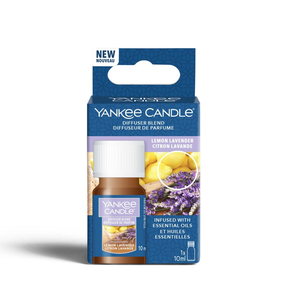 Lemon Lavender Aroma Diffuser Oil Yankee Candle, Purple , Citrus
