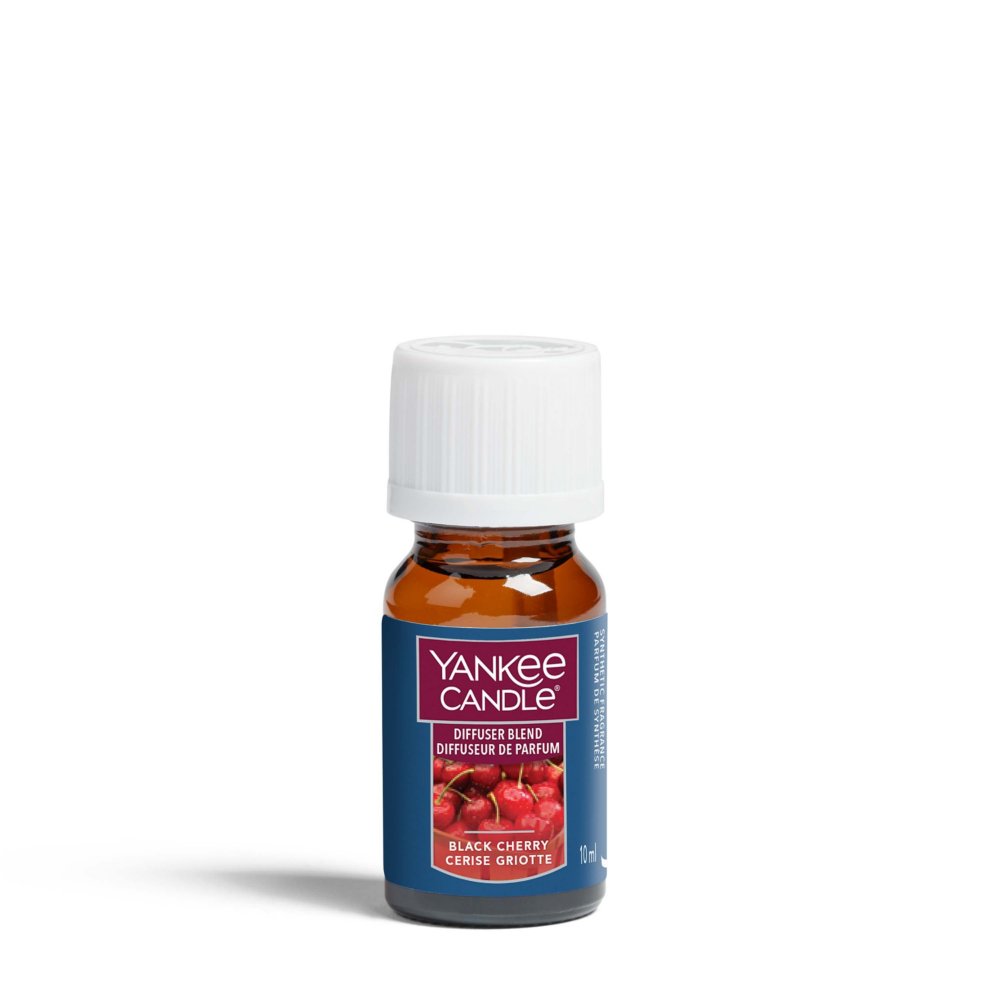 Black Cherry Aroma Diffuser Oil Yankee Candle, Red , Fruity