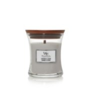 Lavender & Cedar Mini Hourglass Candle WoodWick, Grey, 7cm X 7cm X 8.3cm , Woody