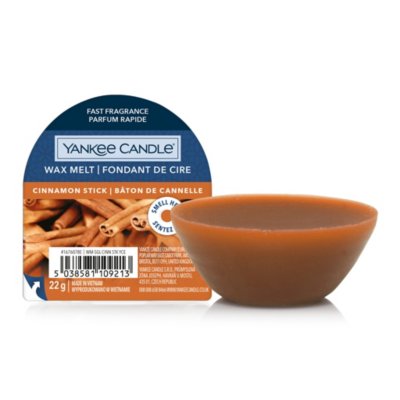 Cinnamon Stick Wax Melt Yankee Candle, Orange, 5.6cm X 1.5cm , Sweet & Spicy