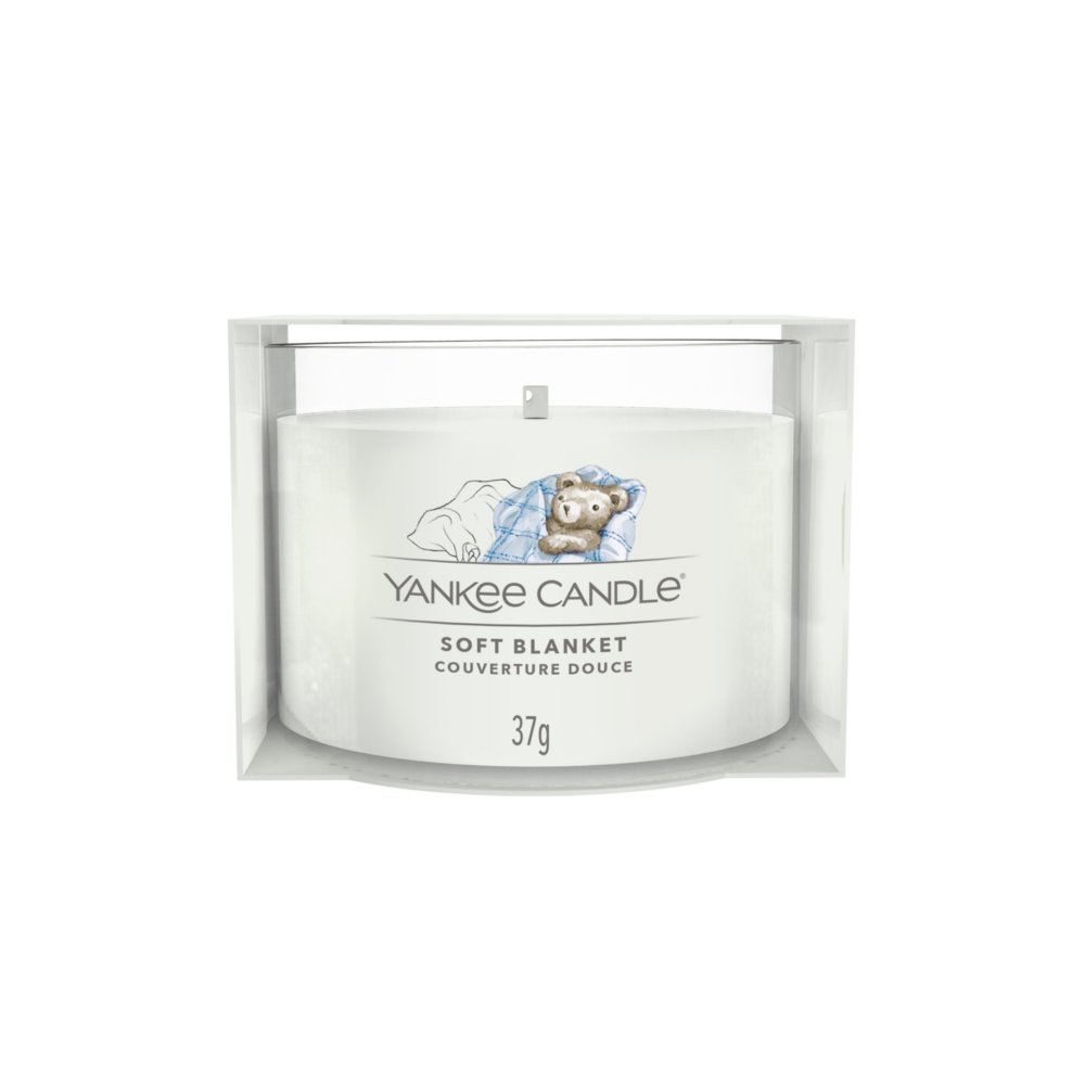 Soft Blanket Yankee Candle® Mini, White, 5.4cm X 4.4cm , Fresh & Clean