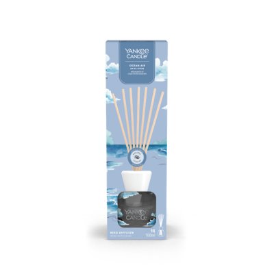 Ocean Air Signature Reed Diffuser Yankee Candle, Blue, 7.9cm X 7.9cm X 24.1cm , Fresh & Clean