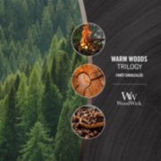 Warm Woods WoodWick, 10.2cm X 10.2cm X 17.8cm , Woody