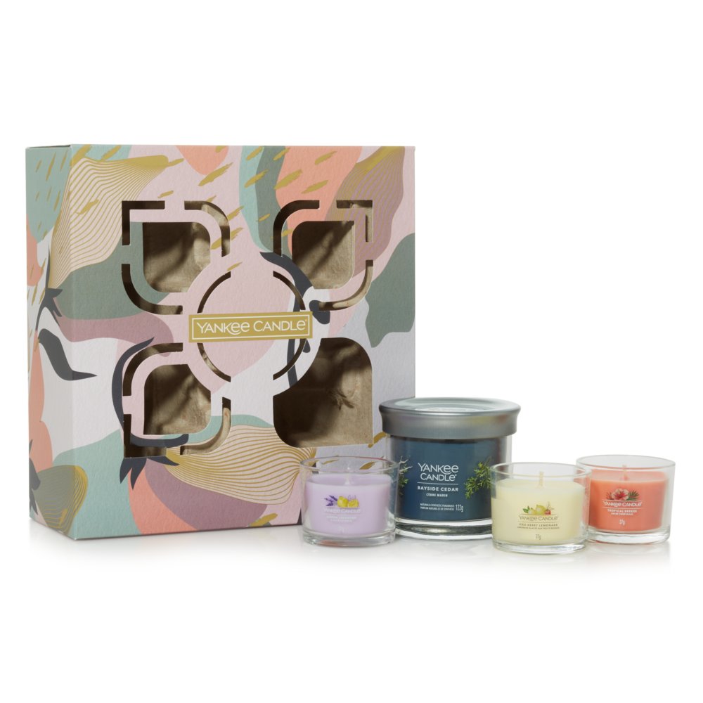 Gift Set With 1 Small Tumbler And 3 Mini Candles Yankee Candle