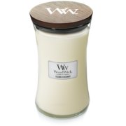 Island Coconut Large Hourglass Candle WoodWick, White, 10.2cm X 10.2cm X 17.8cm , Fruity