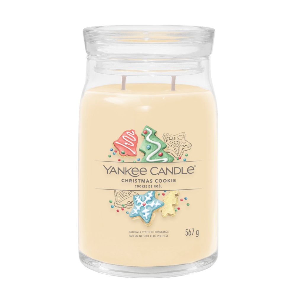 Christmas Cookie Yankee Candle, Neutrals, 9.3cm X 15.7cm , Sweet & Spicy