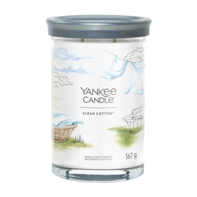 Clean Cotton® Yankee Candle, White, 9.9cm X 14.9cm , Fresh & Clean