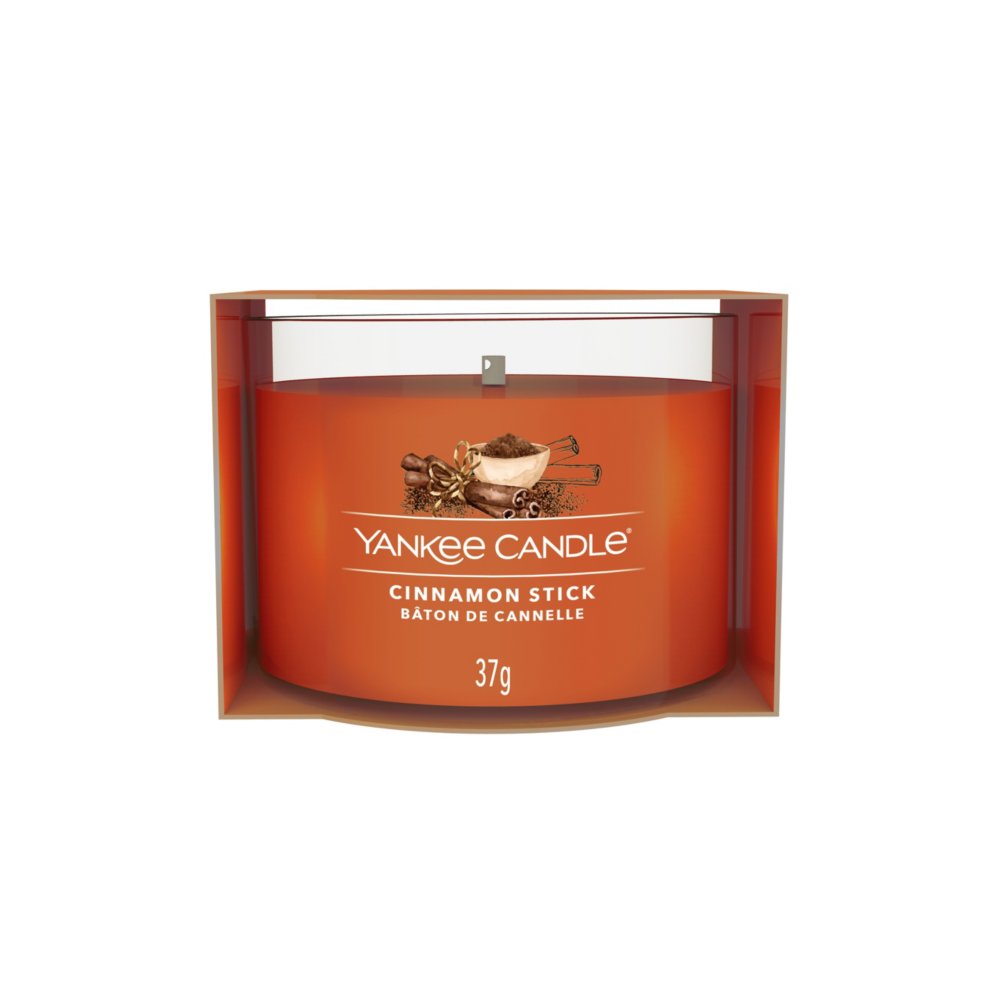 Cinnamon Stick Yankee Candle® Mini, Orange, 5.4cm X 4.4cm , Sweet & Spicy