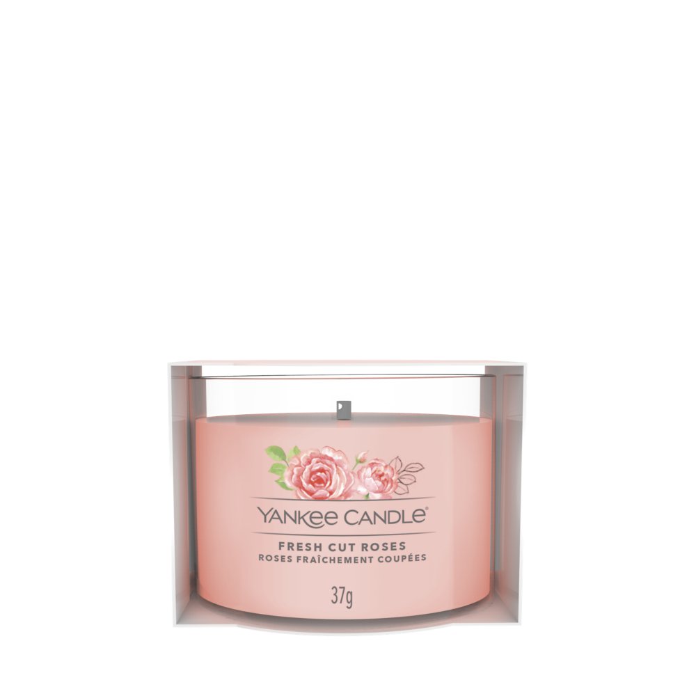 Fresh Cut Roses Yankee Candle® Mini, Pink, 5.4cm X 4.4cm , Floral