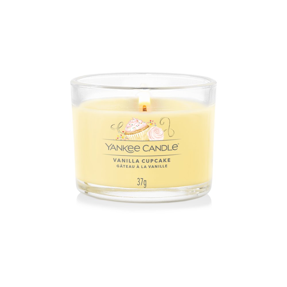 Vanilla Cupcake Yankee Candle® Mini, Yellow, 5.4cm X 4.4cm , Sweet & Spicy