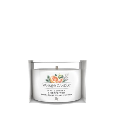 White Spruce & Grapefruit Yankee Candle, 5.4cm X 4.4cm , Citrus