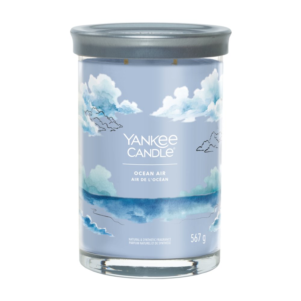 Ocean Air Yankee Candle, Blue, 9.9cm X 14.9cm , Fresh & Clean