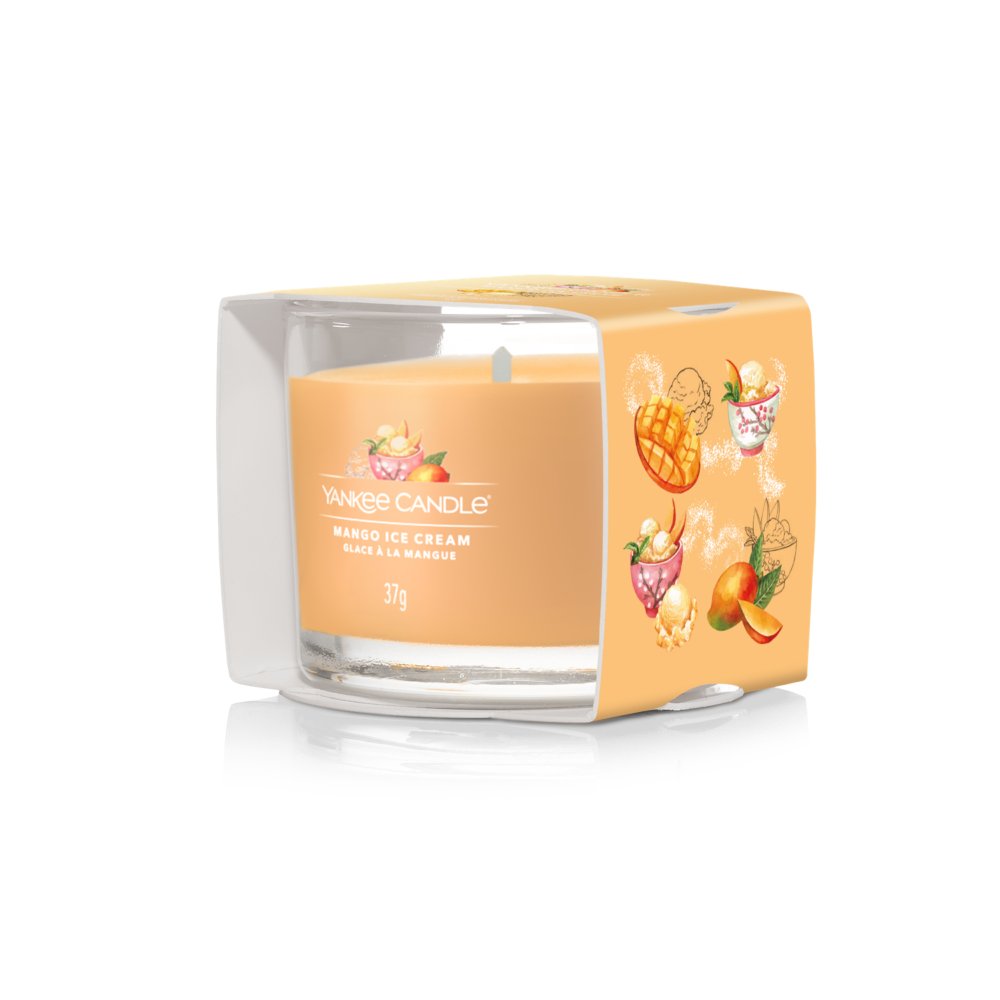 Mango Ice Cream Yankee Candle® Mini, Orange, 5.4cm X 4.4cm , Sweet & Spicy