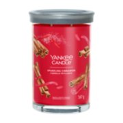 Sparkling Cinnamon Yankee Candle, Red, 9.9cm X 14.9cm , Sweet & Spicy