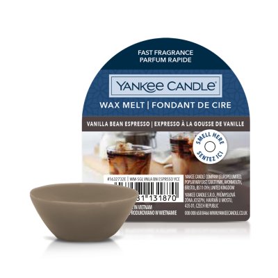 Vanilla Bean Espresso Wax Melt Yankee Candle, Brown, 5.6cm X 1.5cm , Sweet & Spicy