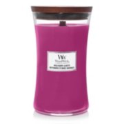 Wild Berry & Beets Large Hourglass Candle WoodWick, Pink, 10.2cm X 10.2cm X 17.8cm , Fruity