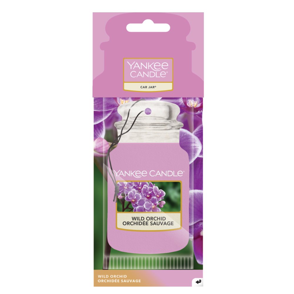 Wild Orchid Car Jar® Yankee Candle, Purple, 7.8cm X 19.7cm , Floral