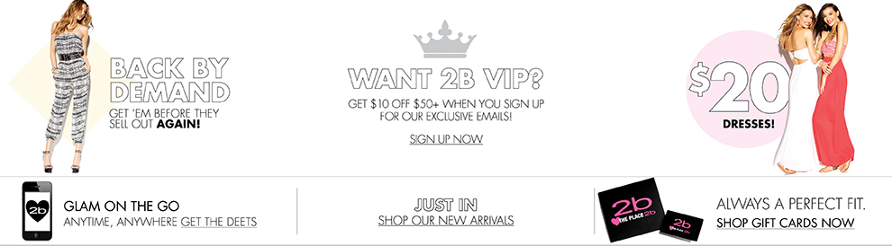 Shop 2bstores.com NOW!