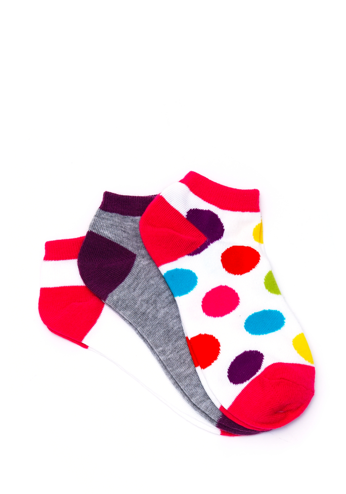 2b Love 2b Dots 3-Pack Shortie