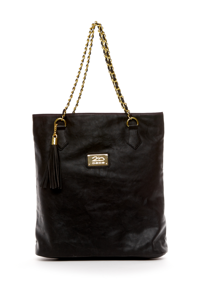 2b Signature Tote with Chain Handle