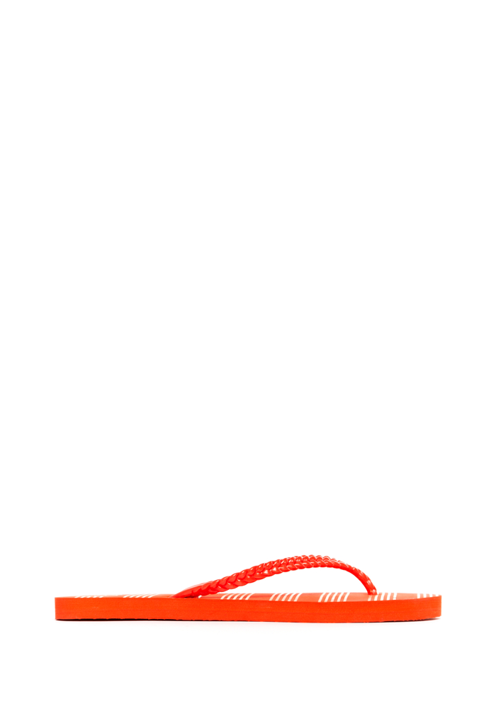 2b Braided Foil Strap Flip Flop