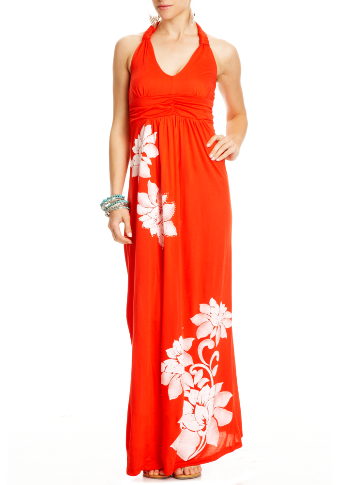 2b Mimi Swirl Print Maxi