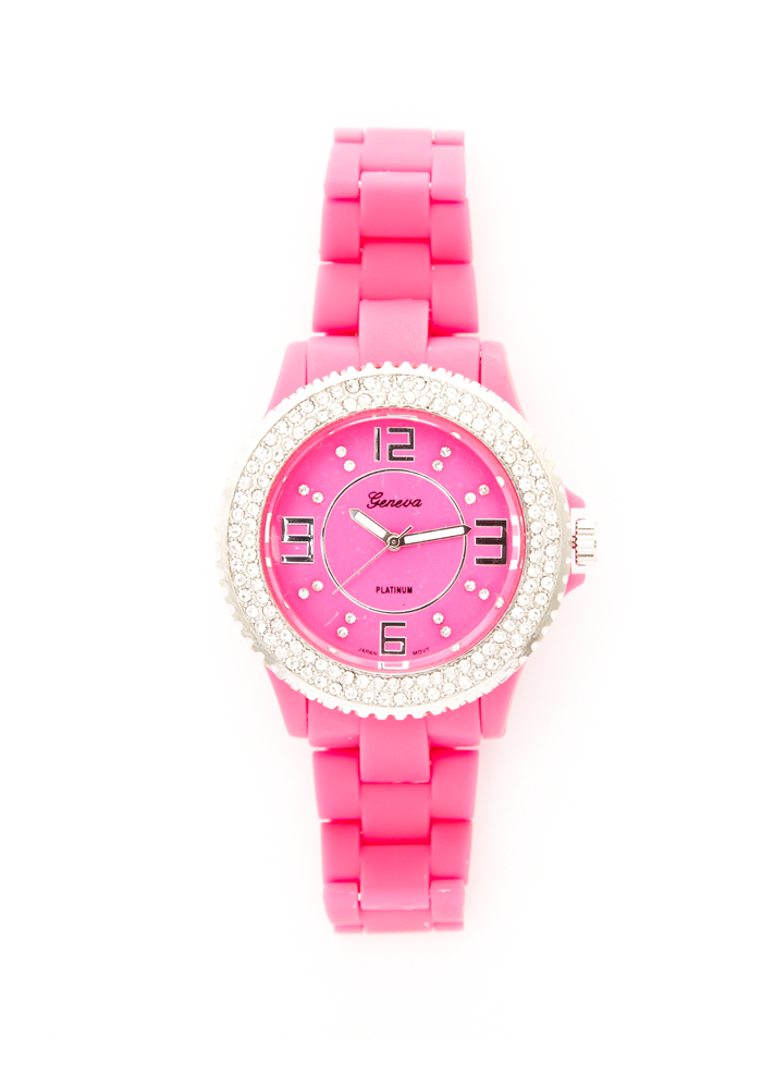 2b Neon Rhinestone Watch