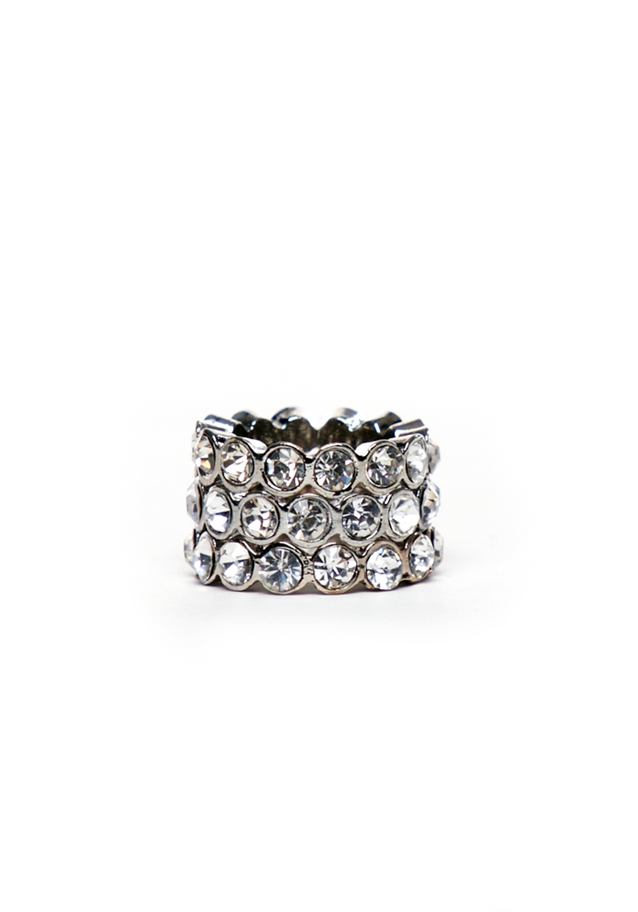 2b Stackable Rhinestone Rings