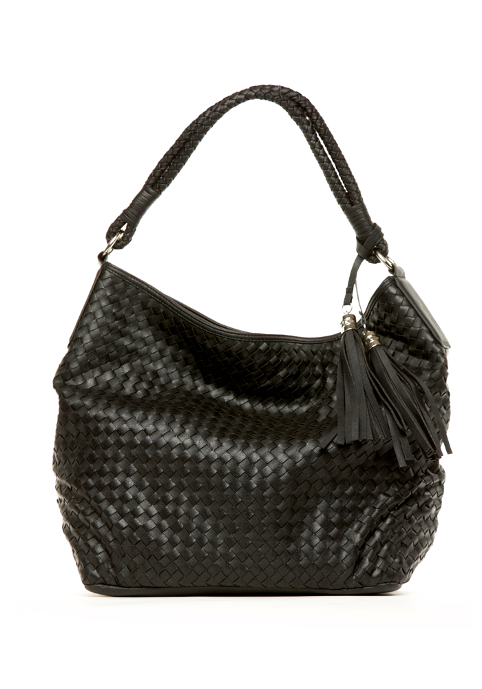 2b Tassel Woven Hobo