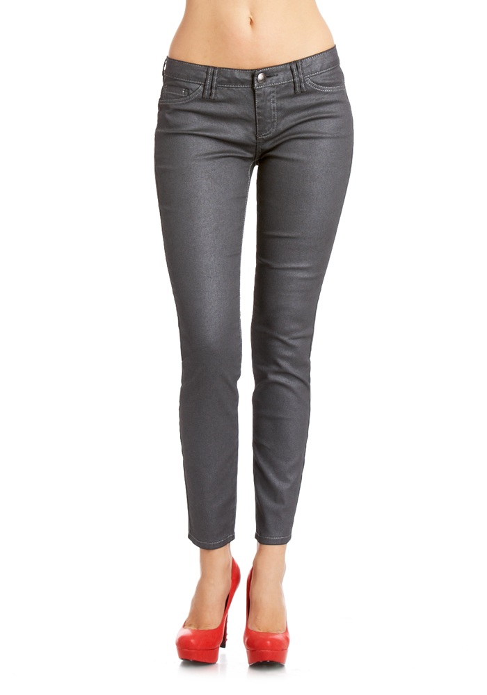 2b Metallic Wash Skinny