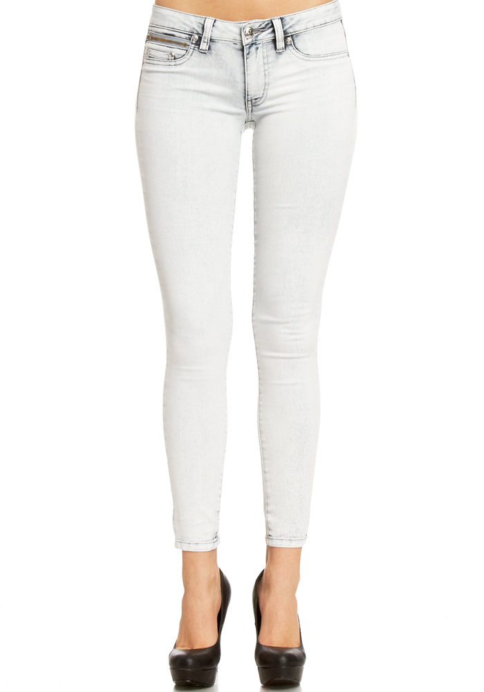 Bella Acid Wash Skinny Jean at 2b