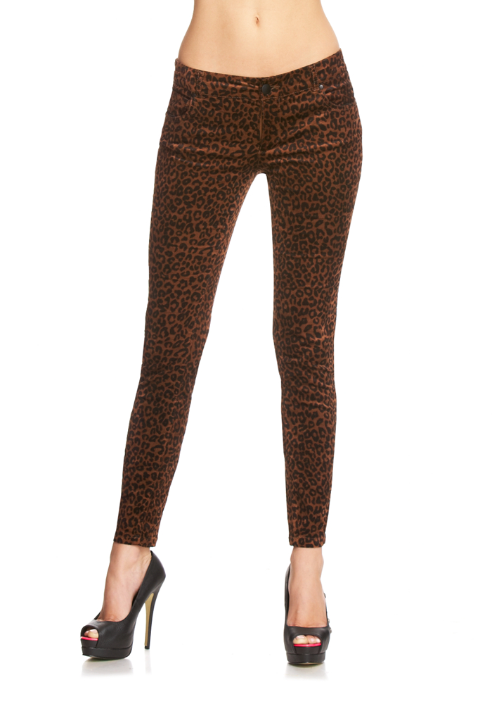 2b Cheetah Print Pant