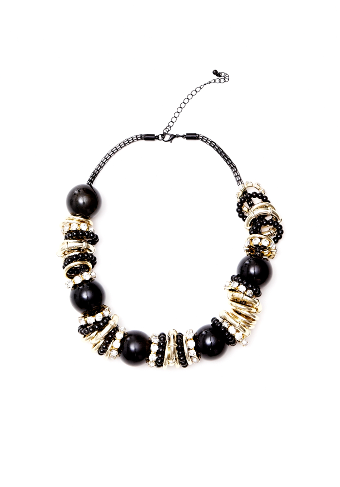 2b Chunky Beaded Necklace