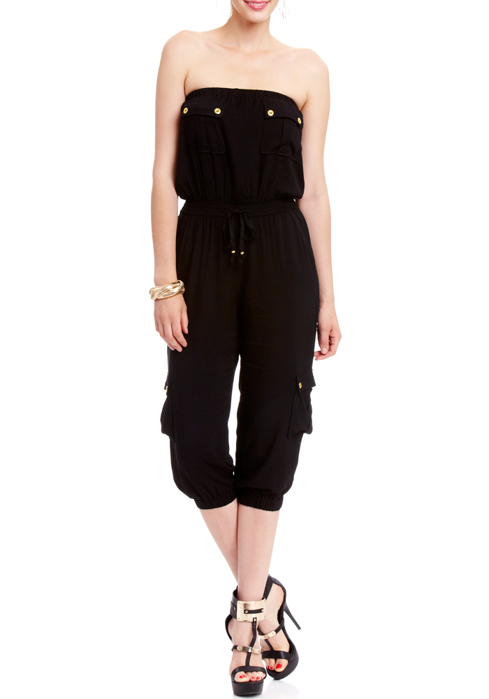 2b Alexis Strapless Romper