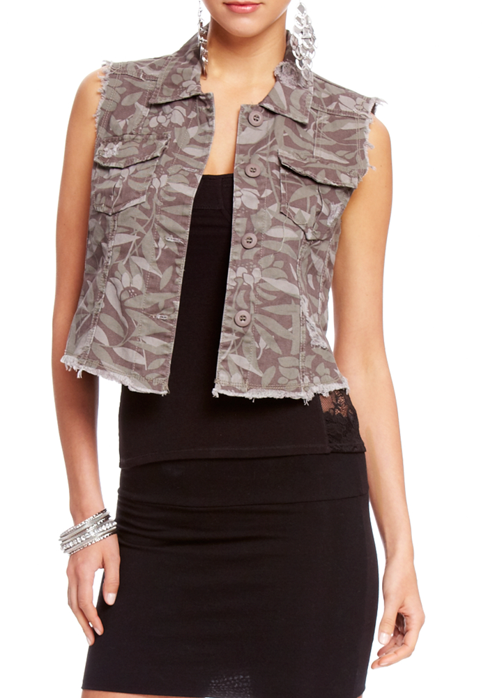 2b Jane Camo Vest