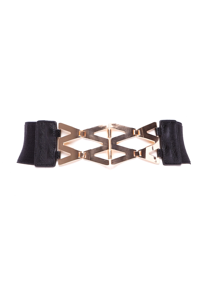 2b Metal Lattice Waist Belt