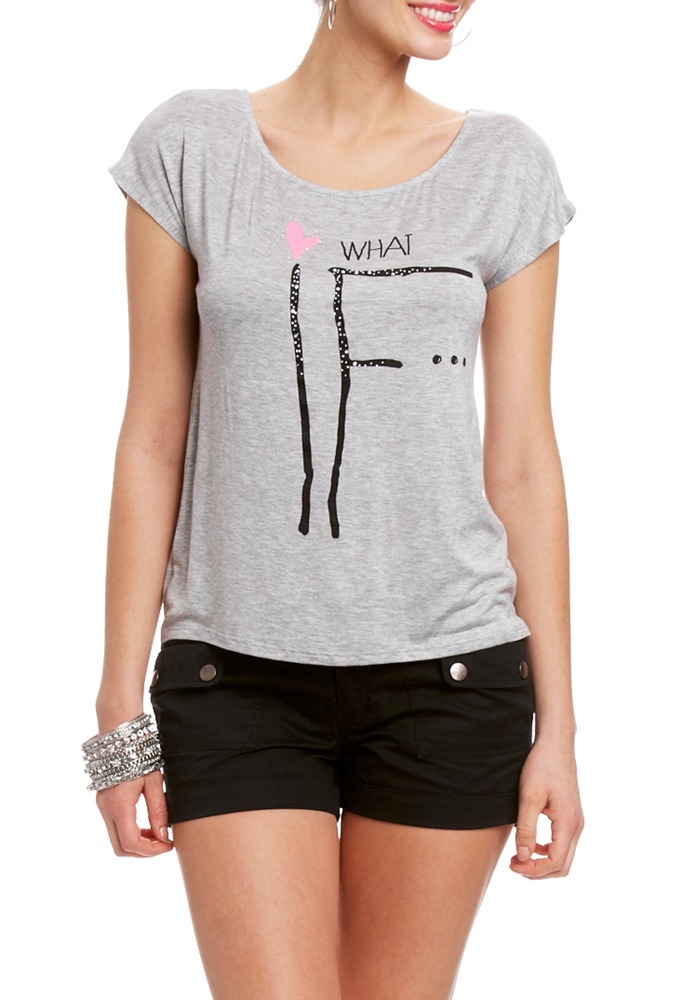 2b What If Screen Printed Tee