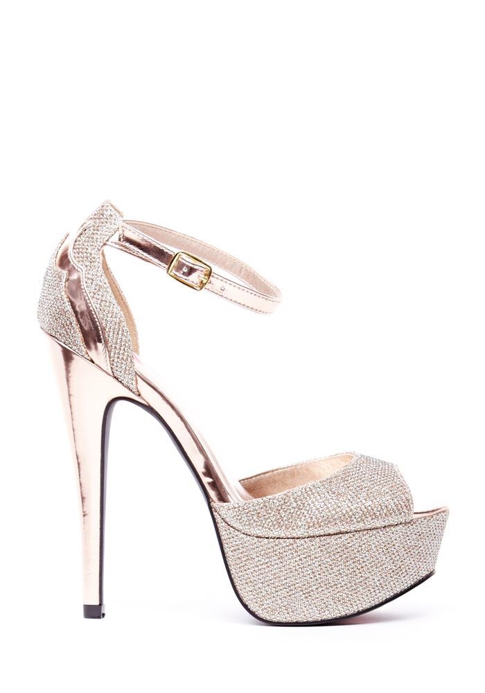 2b Goddess Platform Sandal