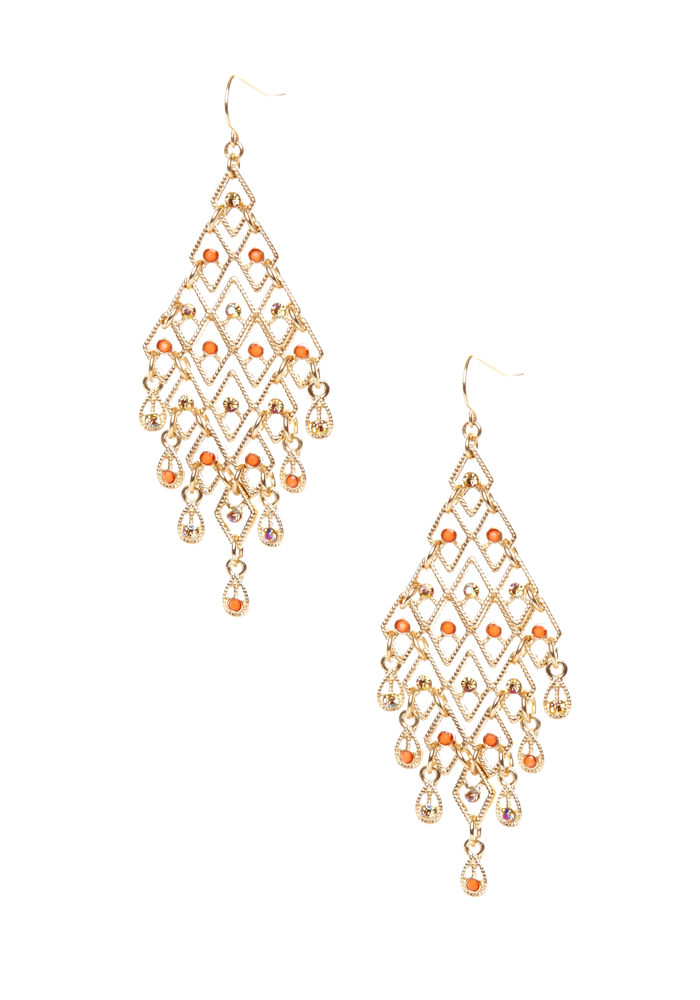 2b Beaded Kite Chandelier