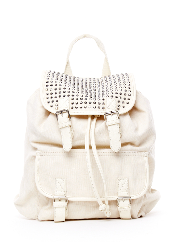 2b Canvas Embellished Backpack