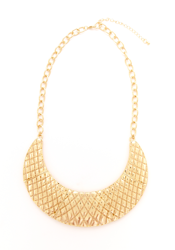 2b Lattice Collar Short Necklace