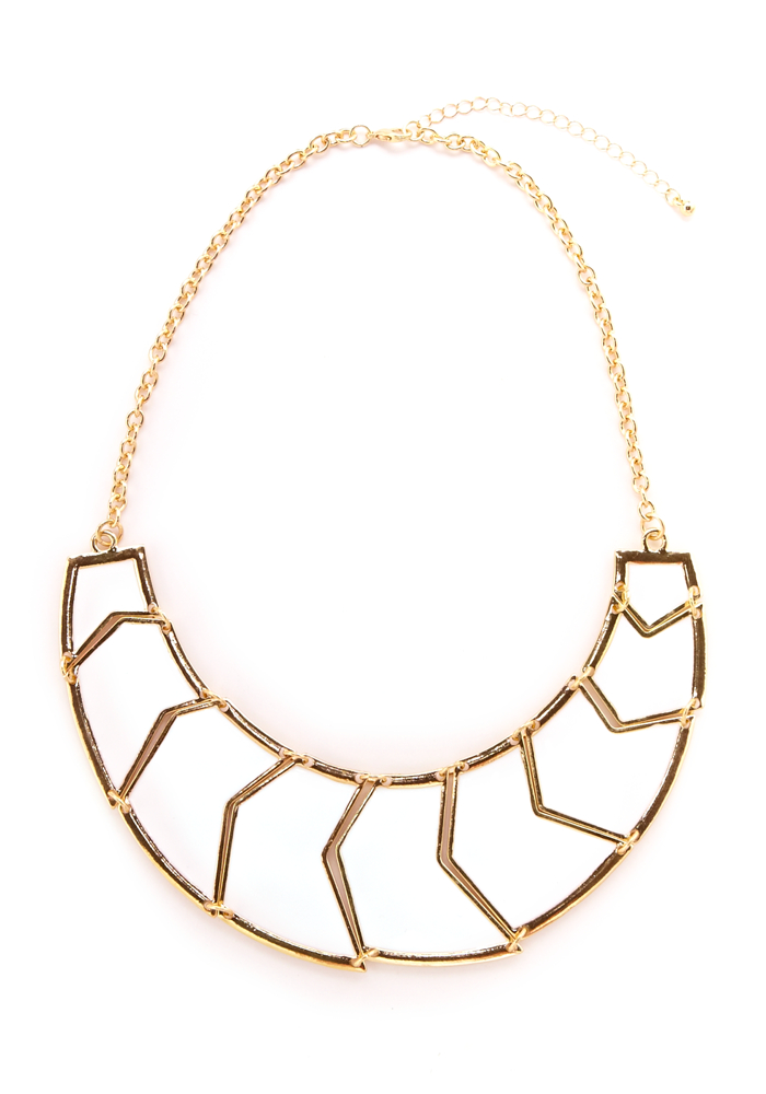 2b Tribal Disks Collar Necklace