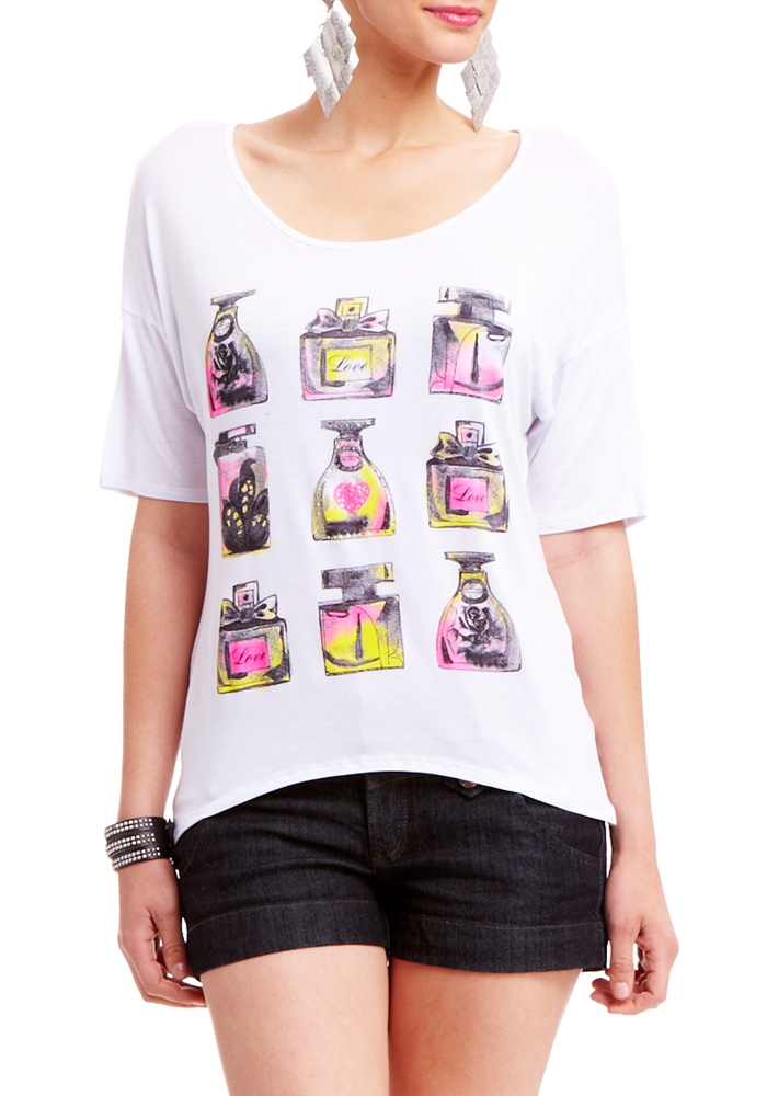 2b Perfume Bottle Tee
